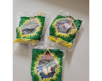 Burger King Small Soldiers Toys Gorgonites Commando Elite Lot Vtg 1998 sealed