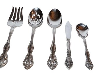 Lot De Couverts Fins Oneida – Modèle Michelangelo – Pièces Détachées, Manque Cuillère
