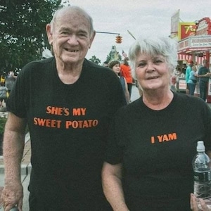 SWEET POTATO Couple Unisex T shirt Matching Funny Couple T shirt