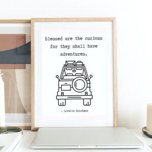 Vehicle Print, Travel Wall Art, Digital Travel Print, Travel Printable, Travel Quote Print, Adventure Print, Travel Wall Decor