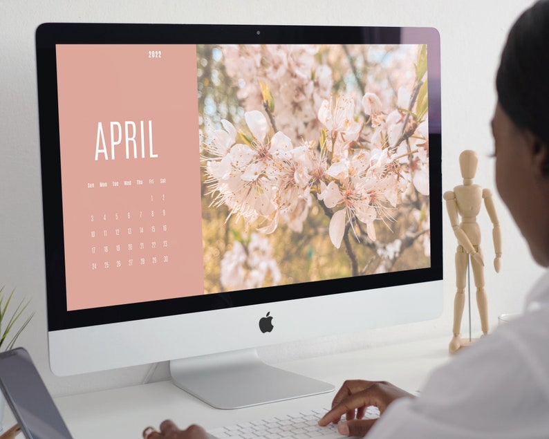 2022 Desktop Wallpaper Calendar Desktop Wallpaper 2022 Etsy