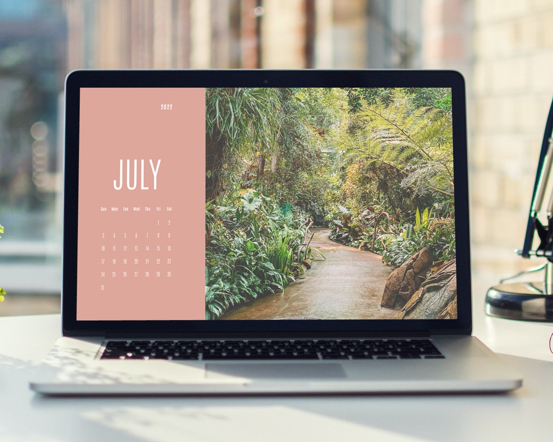 2022 Desktop Wallpaper Calendar Desktop Wallpaper 2022 Etsy