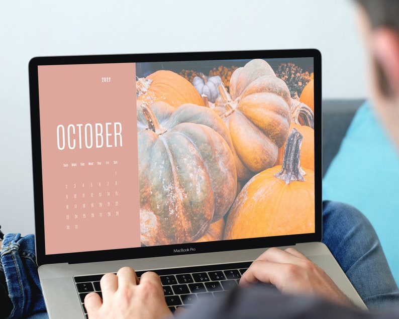 2022 Desktop Wallpaper Calendar Desktop Wallpaper 2022 Etsy