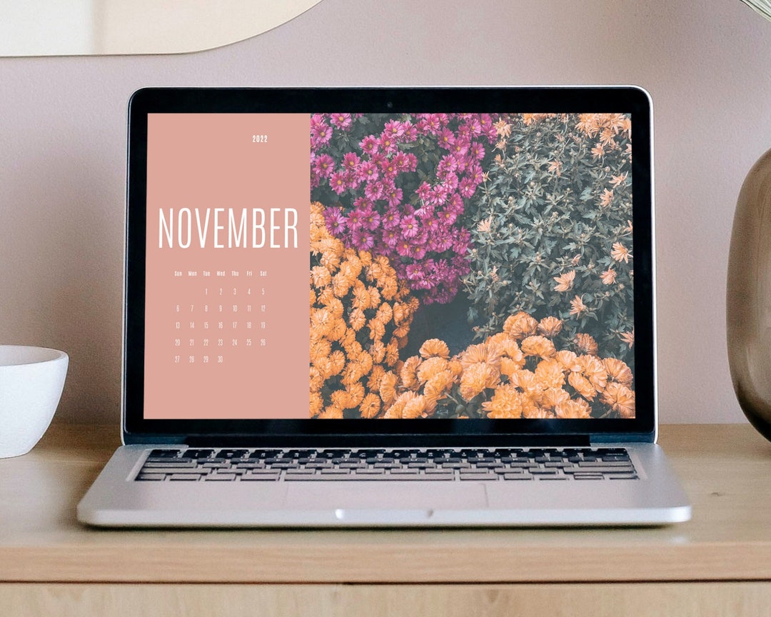 2022 Desktop Wallpaper Calendar Desktop Wallpaper 2022 Etsy