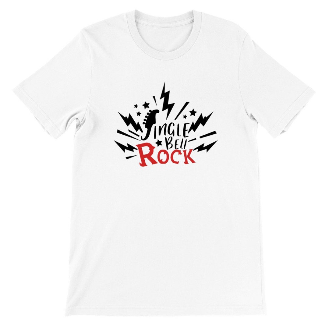 Jingle Bell ROCK Tee, Premium Unisex Crewneck Tshirt, Christmas, New Year Etsy