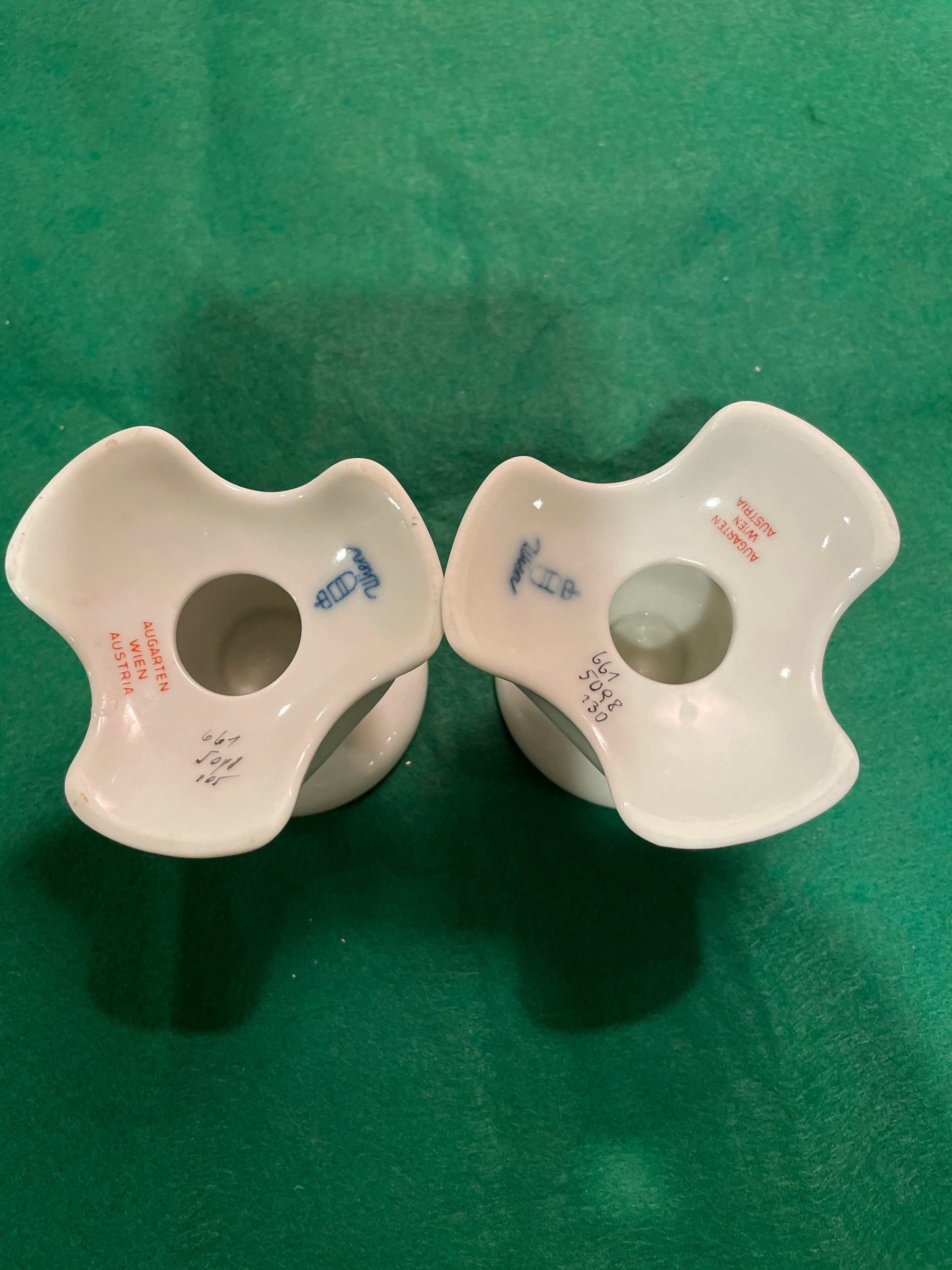 アウガルテン キャンドルスタンド ペア - Etsy 日本