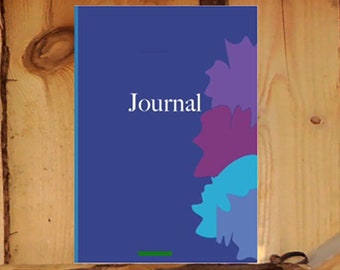 Deep Blue Lined Journal
