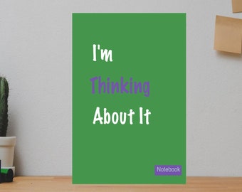 Green Composition Notebook: College Ruled, Inspirational Quote
