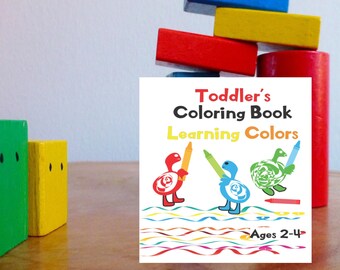 Identifying Colors and Teaching Toddlers how to Color