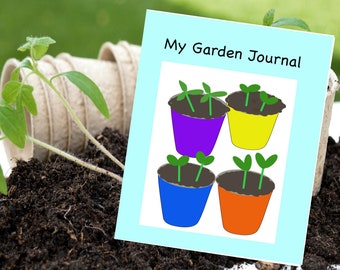 Garden Log Journal for Children