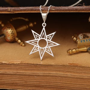 Star of Inanna 925 Sterling Silver - Star of Ishtar - Star of Inanna - Sumerian Star Venus - Goddess Jewelry - Meditation Symbol