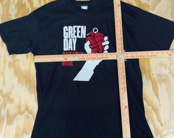 Vintage Y2k Green Day American Idiot Album Promo T-shirtw - Etsy