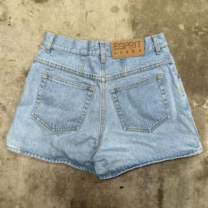 ヴィンテージ Y2K エスプリデニム 2000年代 色褪せた女性用ジーンズ ショートパンツ ジョガーパンツ