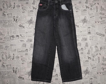 8 - Vintage Y2K south pole red tab baggy 2000s grunge pants