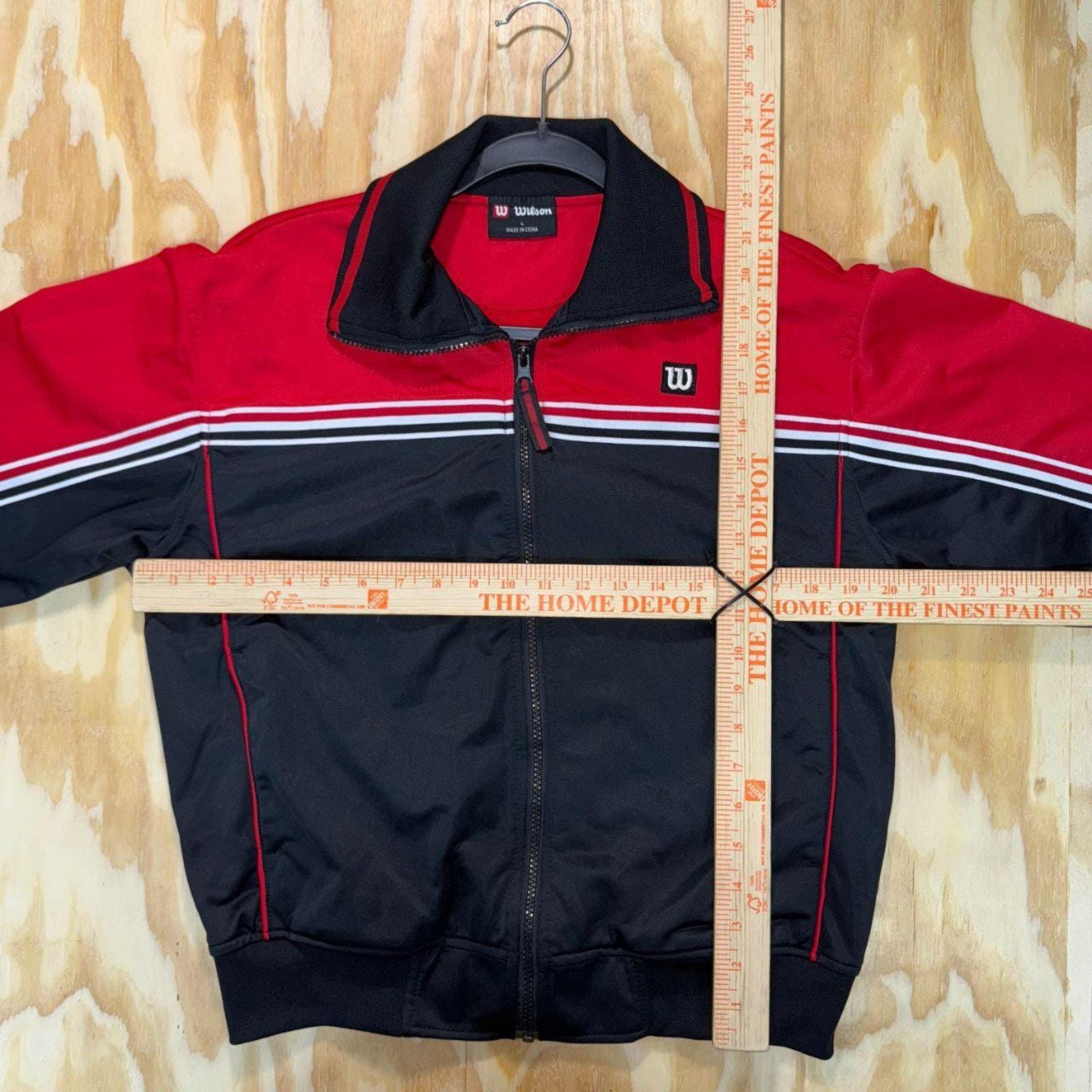 Vintage Y2k Wilson Embroidered Logo 00s Zip up Track Jacket - Etsy 
