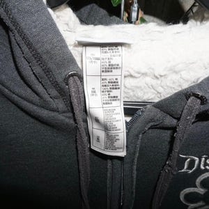 XXL -Vintage Y2K Disneyland Mickey Mouse sherpa lined hoodie image 3
