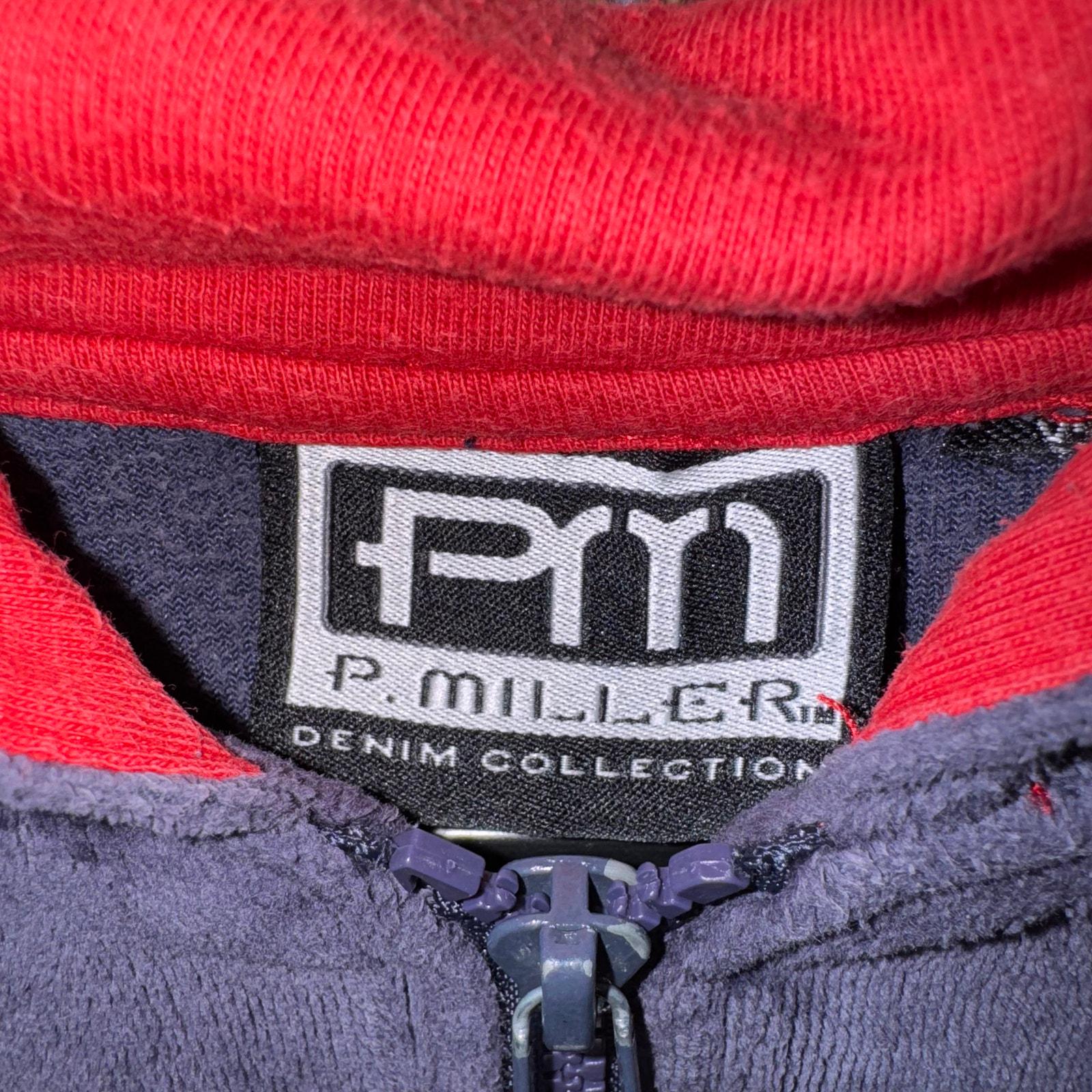 Vintage Y2K P.miller Velour Embroider 00s Hip Hop Zip Hoodie - Etsy