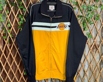 Vintage Y2K Los Angeles 47 Lakers NBA 2000s zip track jacket