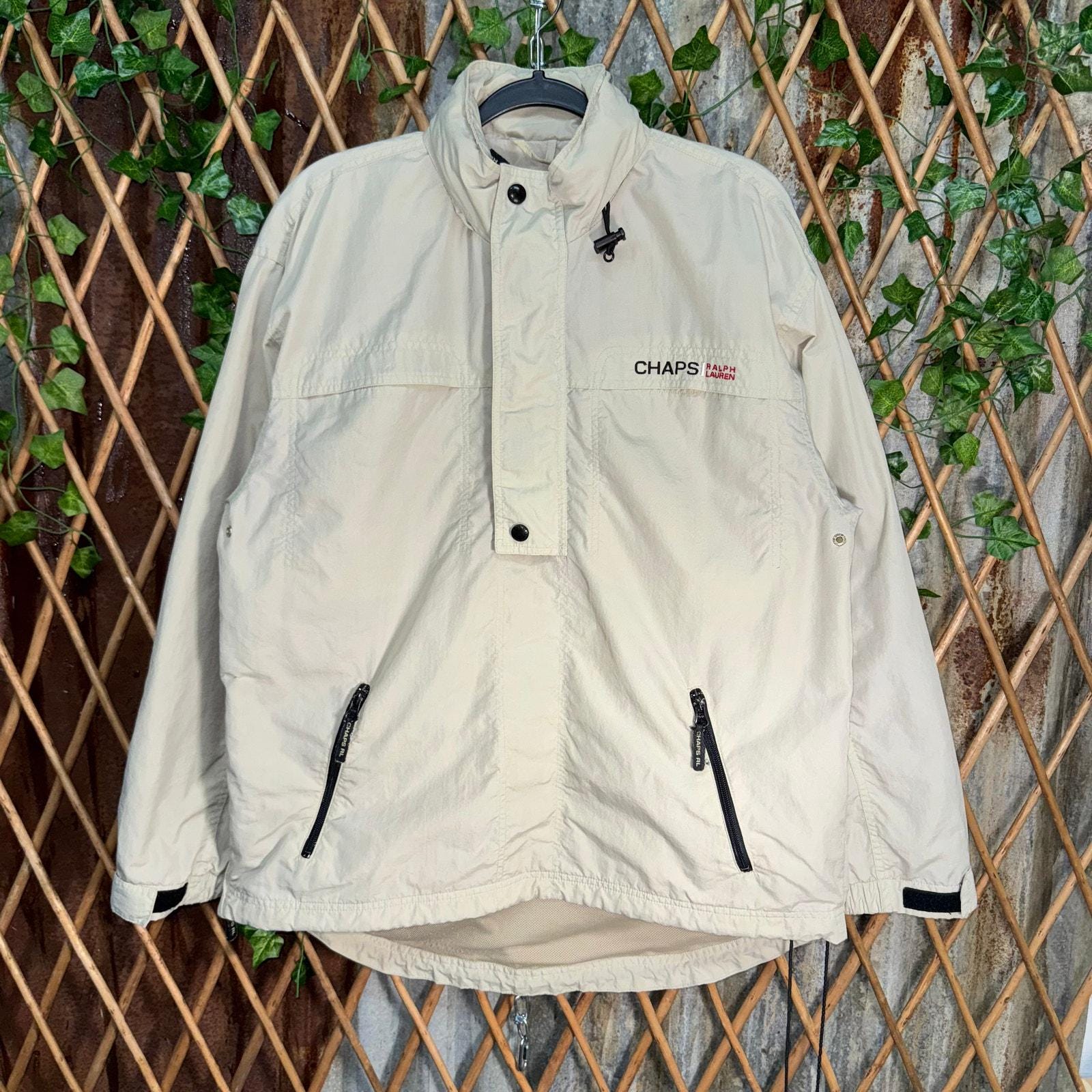 Vintage Y2K Chaps Ralph Lauren 2000s Embroidered Windbreaker - Etsy