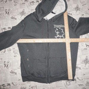 XXL -Vintage Y2K Disneyland Mickey Mouse sherpa lined hoodie image 4