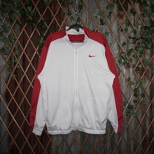 Large - Vintage Y2K Nike 2000s essential zip up track jacket image 1