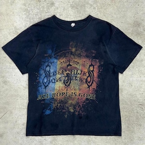 Vintage slipknot all hope is gone world tour 2009 t-shirt