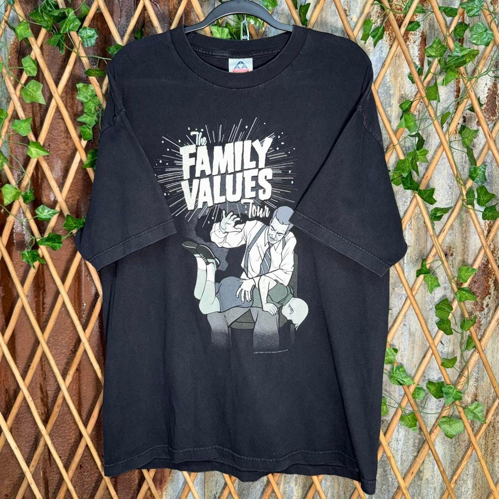 Vintage Y2k the Family Values Tour 2001 Linkin Park T-shirt - Etsy