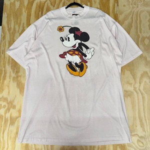Vintage y2k minnie mouse 1990s made in usa sleep t-shirt