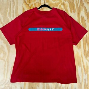 Armor-Lux Men's Long Sleeve Classic Stripe T-Shirt In Deep Paprika Natural Armor Lux