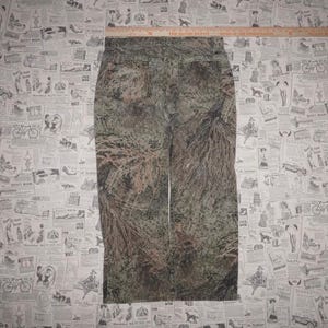 36 - Pantalones de caza vintage Y2K con camuflaje realtree en roble musgoso de los años 90 imagen 5