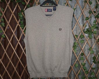 groß - Vintage Y2K Chaps ralph lauren gestrickt bestickt