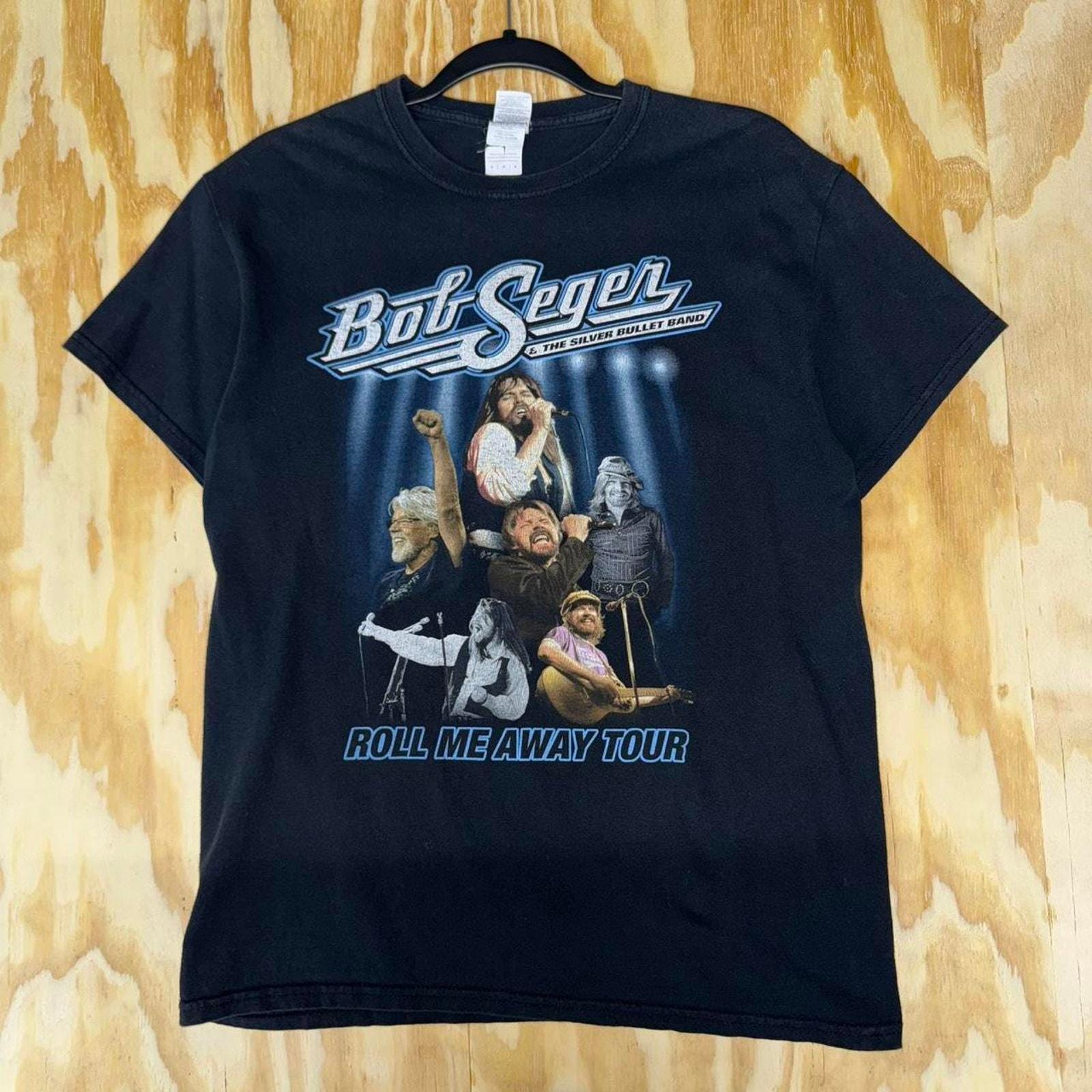 Vintage Y2k Bob Seger and the Silver Bullet Band T-shirt - Etsy