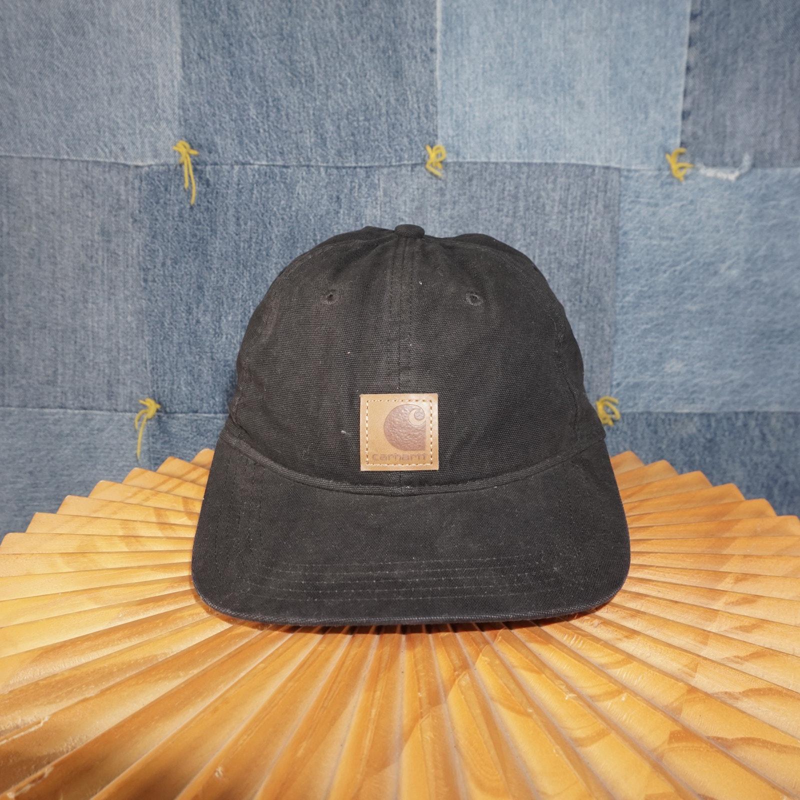 OSFA - Vintage / Y2K Work Wear Strap Back Dad Cap Style Hat 