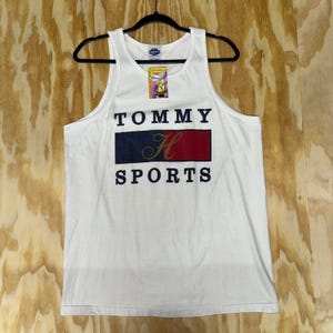 Vintage Y2k Tommy Hilfiger Tank Top 1990s Cygnus Tag T-shirt - Etsy