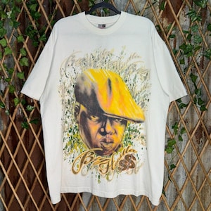 Vintage y2k biggie smalls notorious B.I.G. 1990s rap t-shirt