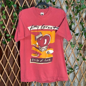 Vintage y2k amy grant house of love christelijk jezus-shirt uit 1990