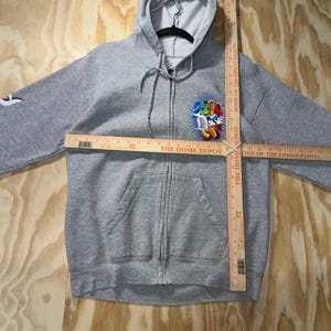 Vintage Y2K Mickey Mouse disneyland kid core zip up hoodie image 4