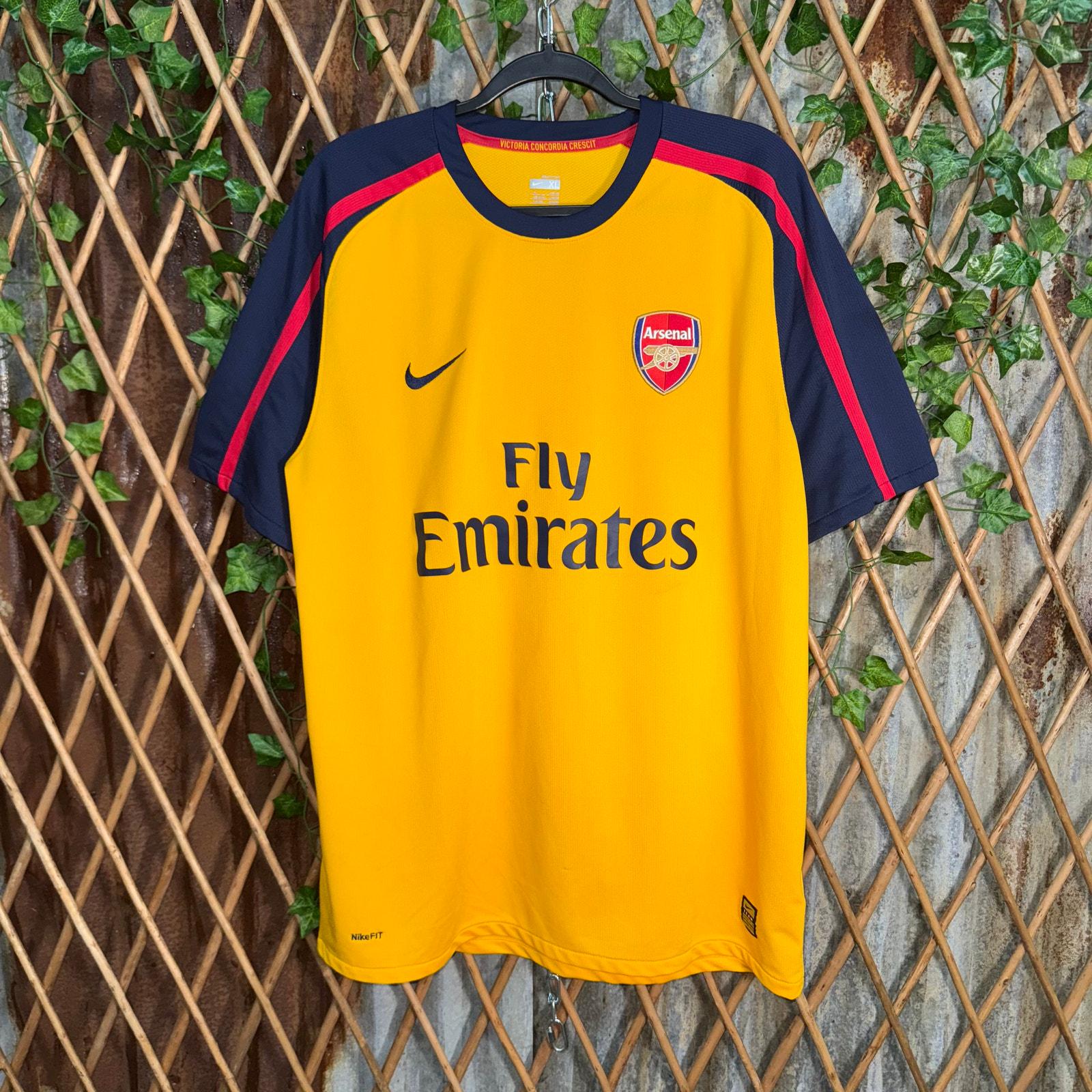 Arsenal Jersey Yellow - Etsy