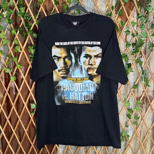 Vintage manny pacquiao vs ricky hatton 2009 boxing t-shirt