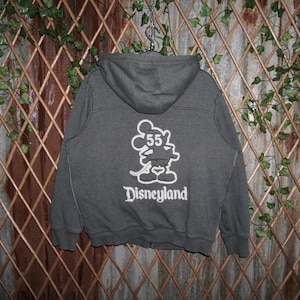 XXL -Vintage Y2K Disneyland Mickey Mouse sherpa lined hoodie image 1