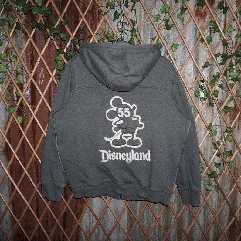 XXL -Vintage Y2K Disneyland Mickey Mouse sherpa lined hoodie image 1