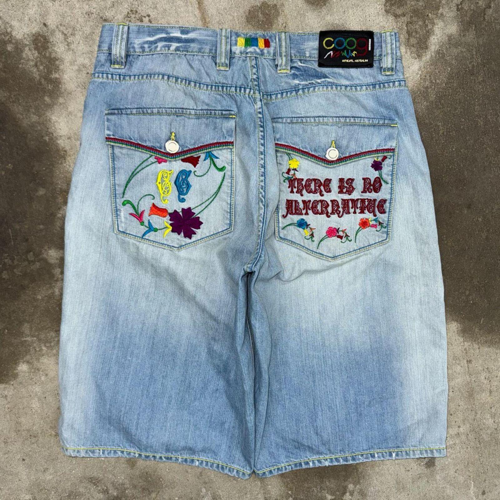 Coogi ダークデニムショートパンツ Coogi shorts - Etsy 日本