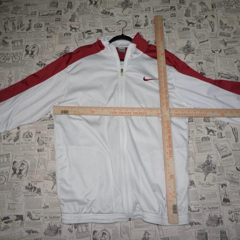 Large - Vintage Y2K Nike 2000s essential zip up track jacket image 4