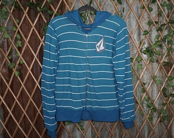 medium: vintage Y2K Volcom-steengeborduurde damesstreep
