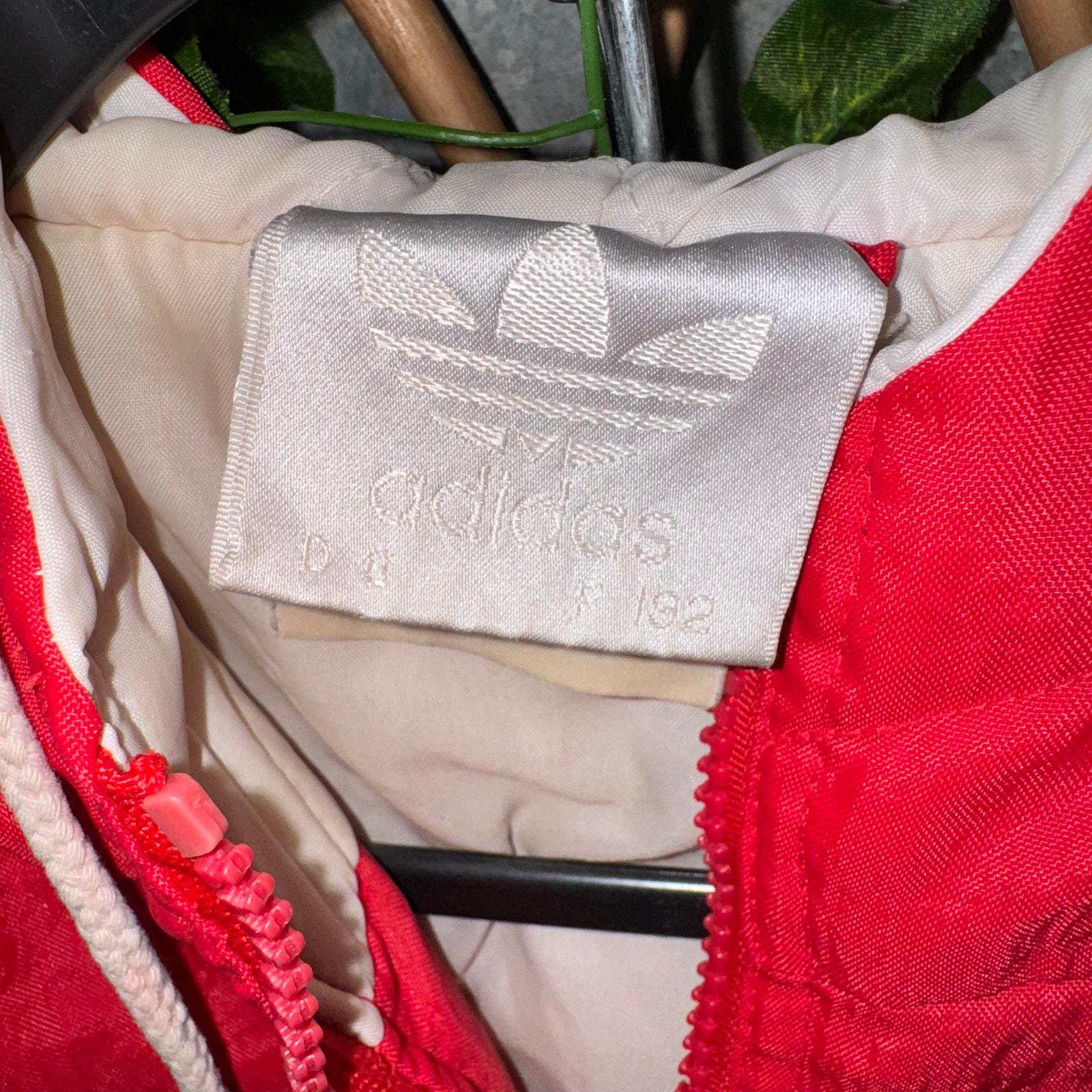 Vintage Y2K Adidas 1990s 3 Stripe Essential Puffer Jacket - Etsy