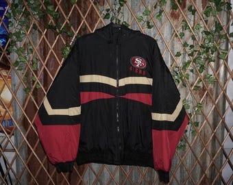 XL - Vintage Y2K San Francisco NFL 49ers 90s puffer jacket