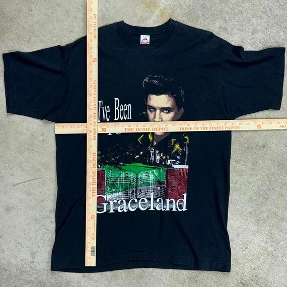 XXL - Vintage 90s Elvis Presley Graceland Big Face T-shirt - Etsy