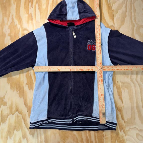 Vintage Y2K P.miller Velour Embroider 00s Hip Hop Zip Hoodie - Etsy