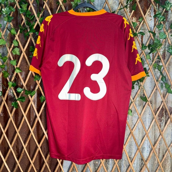 Vintage Y2k Roma 2007/08 Kappa Maglia Wind 00s Soccer Jersey - Etsy