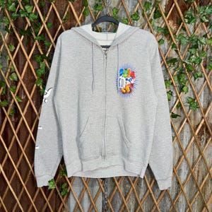 Vintage Y2K Mickey Mouse disneyland kid core zip up hoodie image 2